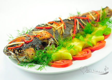 Cá nướng hạt mắc khén-Maikitchen